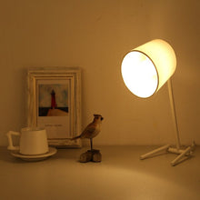 Load image into Gallery viewer, Japanese style Concise Cloth Led Desk Lamp