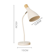 Load image into Gallery viewer, Wooden Bedside Luminaria Reading Lighting