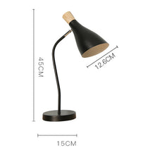 Load image into Gallery viewer, Wooden Bedside Luminaria Reading Lighting