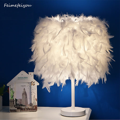 Creative Feather Lamp