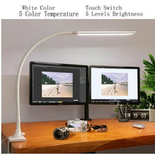 Load image into Gallery viewer, Flexible Desk Led Lamp Clip Desktop
