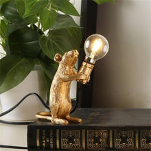 Load image into Gallery viewer, Italy Designer Mouse Resin Table Lamp