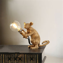 Load image into Gallery viewer, Italy Designer Mouse Resin Table Lamp