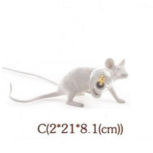 Load image into Gallery viewer, Italy Designer Mouse Resin Table Lamp