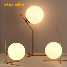 Load image into Gallery viewer, Star wish Modern nordic Glass ball table lights Retro