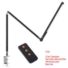 Load image into Gallery viewer, Modern Desk Lamp with Clamp Dimmer Swing Arm