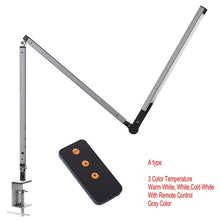 Load image into Gallery viewer, Modern Desk Lamp with Clamp Dimmer Swing Arm