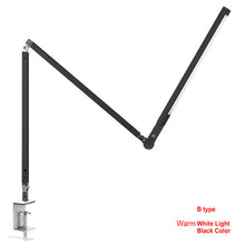 Load image into Gallery viewer, Modern Desk Lamp with Clamp Dimmer Swing Arm